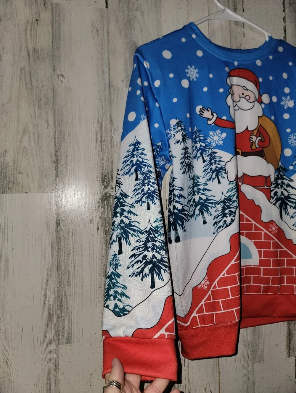 BesserBay Santa Claus Ugly Christmas Sweater
